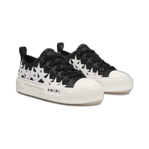 Women - Glitter Stars Court Low - Black
