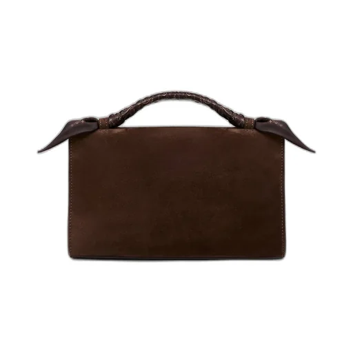 Women - Long Ma Pochette Bag - Dark Brown
