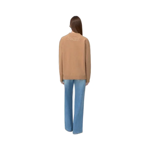 Women - Ma Applique Sweater - Dark Ginger