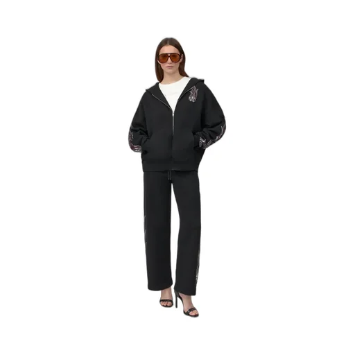 Women - Ma Flames Zip Hoodie - Black