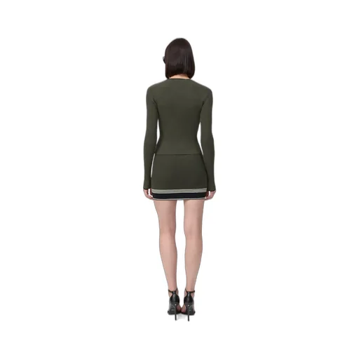Women - Ma Long Sleeve Tee - Dark Sage