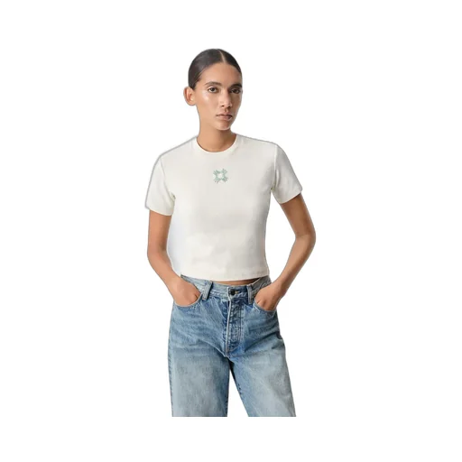 Women - Ma Quad Baby Tee - Alabaster