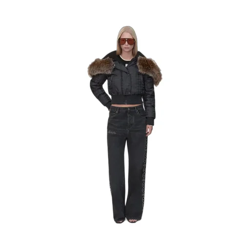 Women - Ma Quad Hooded Down Jacket - Black
