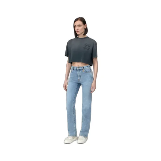 Women - Ma Quad Cropped Tee - Black