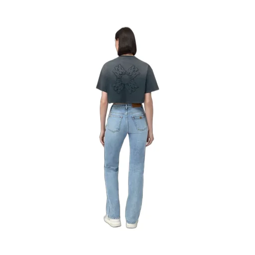 Women - Ma Quad Cropped Tee - Black