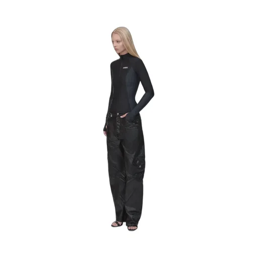 Women - Ma Quad Long Sleeve Zip Top - Black