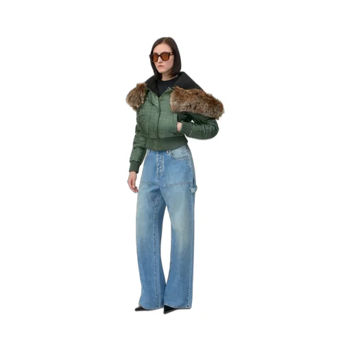Women - Ma Quad Hooded Down Jacket - Dark Sage