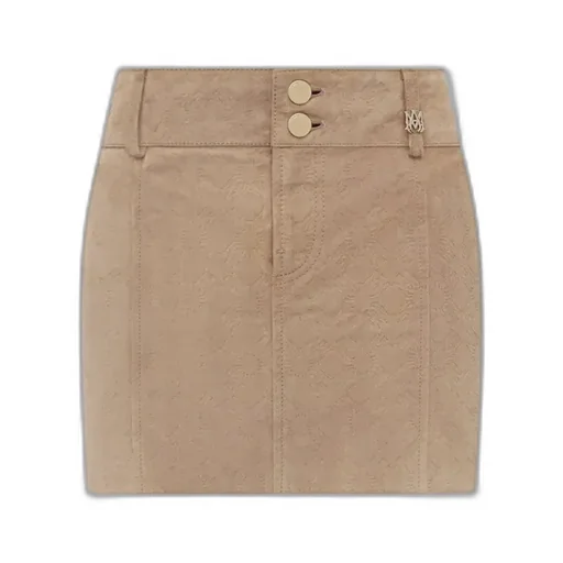 Women - Ma Quad Suede Mini Skirt - Camel