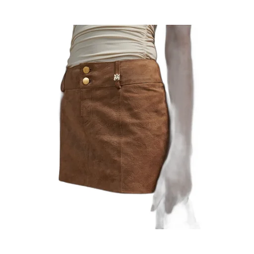 Women - Ma Quad Suede Mini Skirt - Camel