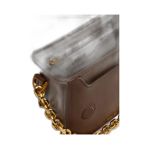 Women - Micro Ma Bag With Chain Handle - Brown