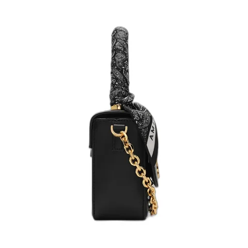 Women - Micro Ma Bag With Chain Handle - Black