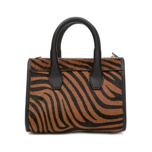 Women - Micro Triangle Zebra Bag - Multi