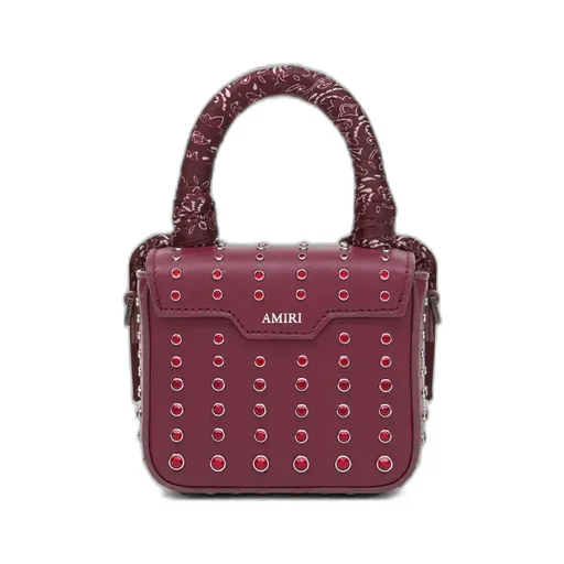 Women - Nano Ma Stud Bag - Aged Port