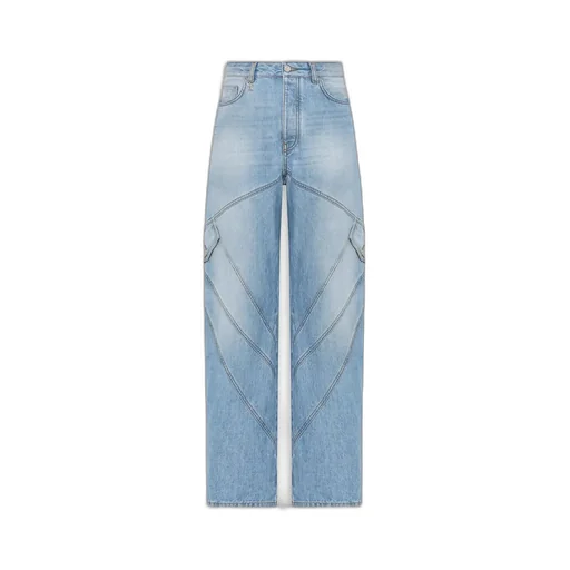 Women - Paneled Jean - Indigo