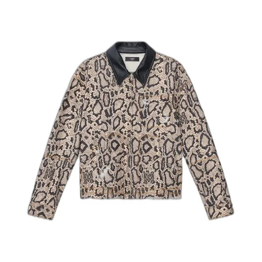 Women - Snake Denim Jacket - Multi