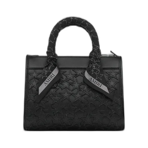 Women - Stars Micro Triangle Bag - Black