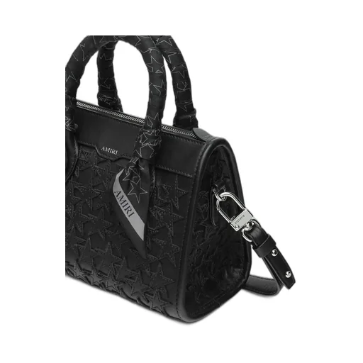 Women - Stars Micro Triangle Bag - Black