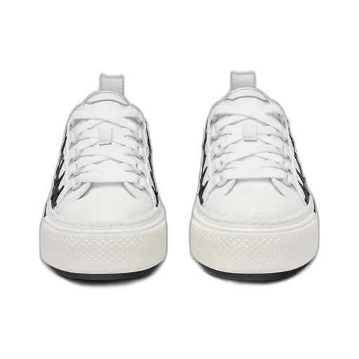Women - Stars Court Low - White/Black