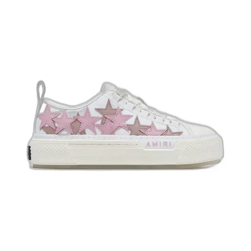 Women - Stars Court Low - White/Pink