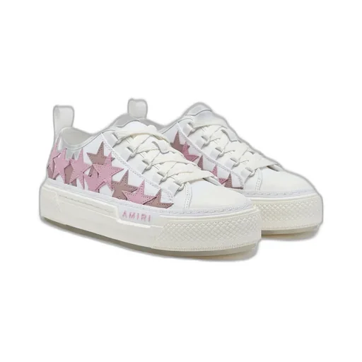 Women - Stars Court Low - White/Pink