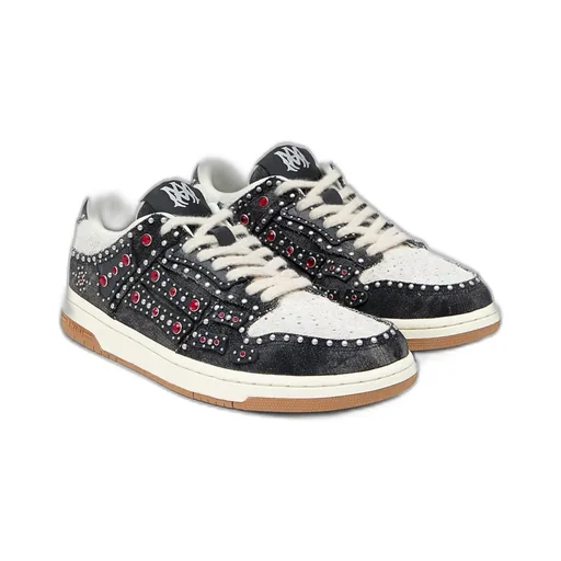 Women - Stud Skel Top Low - Black