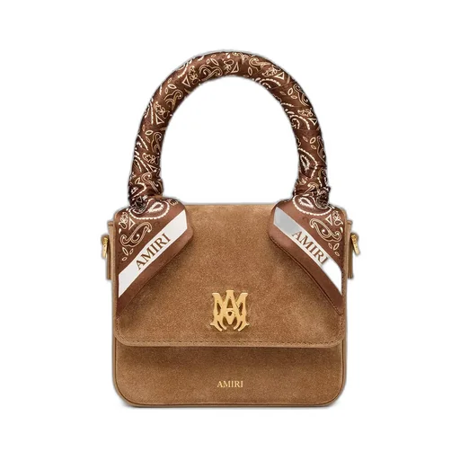 Women - Suede Micro Ma Bag - Dark Brown