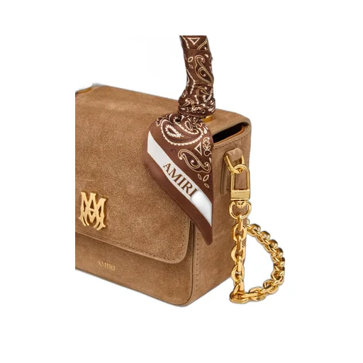 Women - Suede Micro Ma Bag - Dark Brown