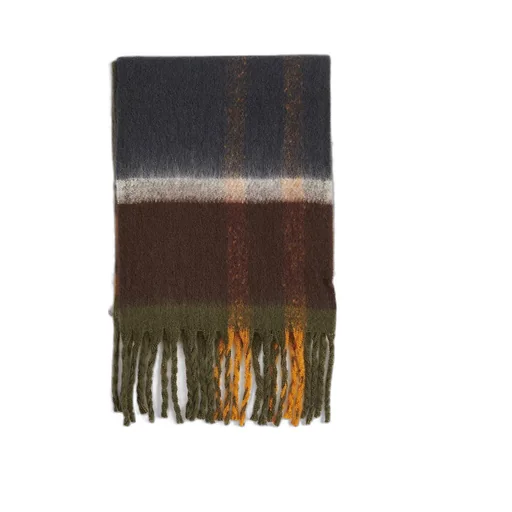 Isla Tartan Boucle Scarf