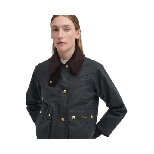 Cropped Beadnell Waxed Jacket