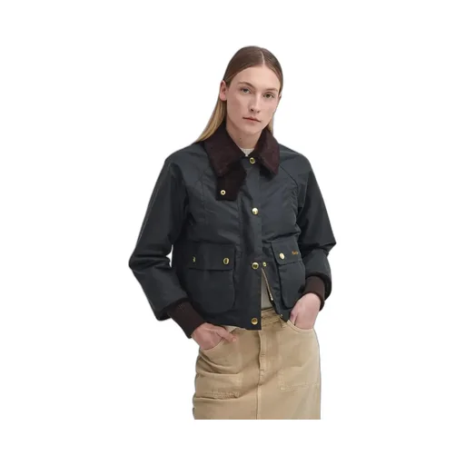 Cropped Beadnell Waxed Jacket