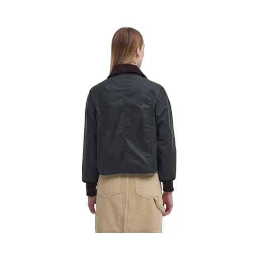 Cropped Beadnell Waxed Jacket