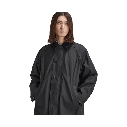 Exmoor Wax Cotton Middle Length Coat
