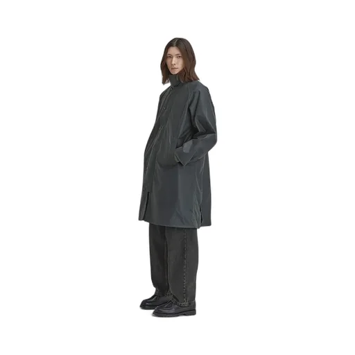Exmoor Wax Cotton Middle Length Coat