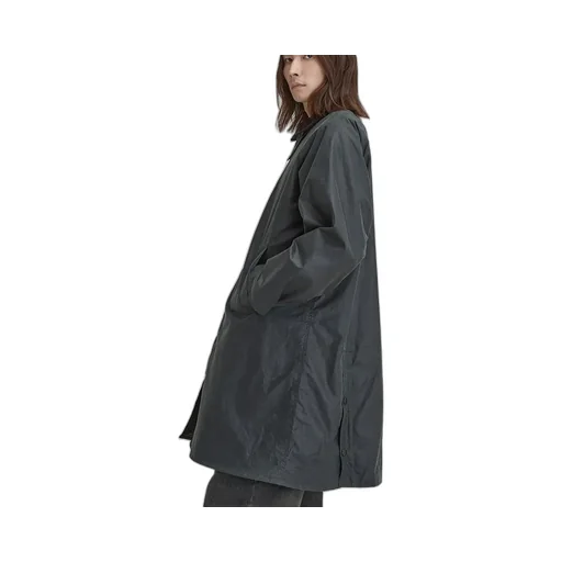 Exmoor Wax Cotton Middle Length Coat