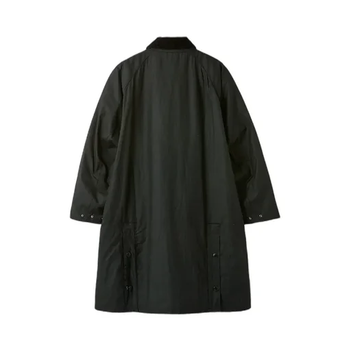 Exmoor Wax Cotton Middle Length Coat