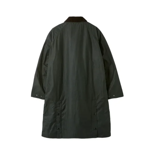 Exmoor Wax Cotton Middle Length Coat