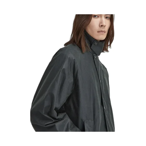 Exmoor Wax Cotton Middle Length Coat