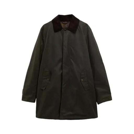 Barbour×Baracuta Tyne Waxed Car Coat