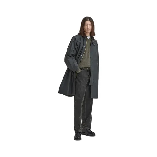 Exmoor Wax Cotton Middle Length Coat