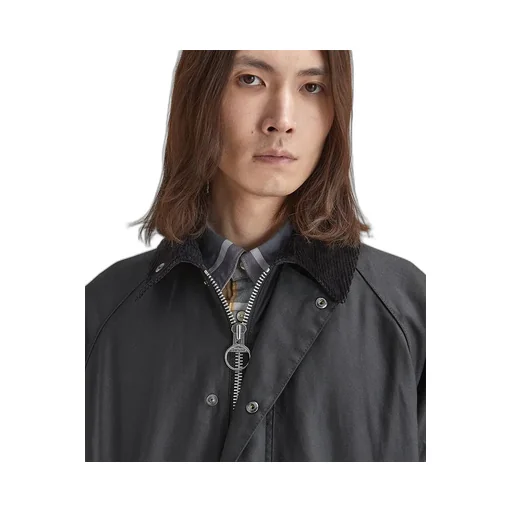 Exmoor Wax Cotton Middle Length Coat