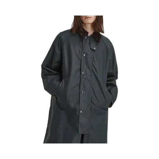 Exmoor Wax Cotton Middle Length Coat