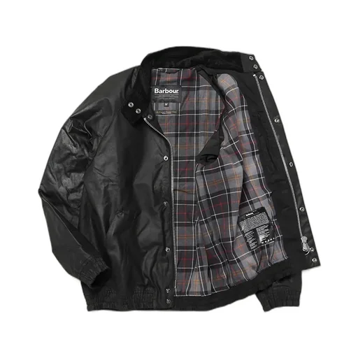 Transport Stand Collar Wax Blouson