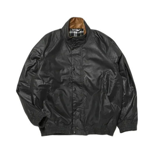 Transport Stand Collar Wax Blouson