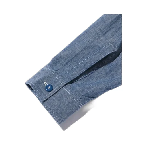 Lot No. Br25995 / Blue Chambray Work Shirt