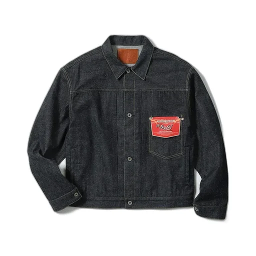 Recycled Waste Suvin Cotton Yarn 11.5Oz. Denim Blouse Wwⅱ Model