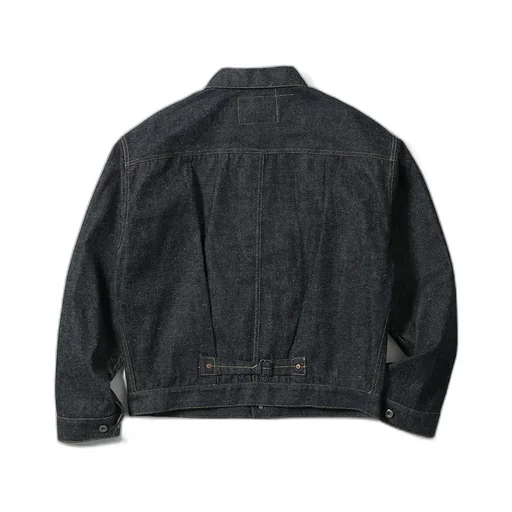 Recycled Waste Suvin Cotton Yarn 11.5Oz. Denim Blouse Wwⅱ Model