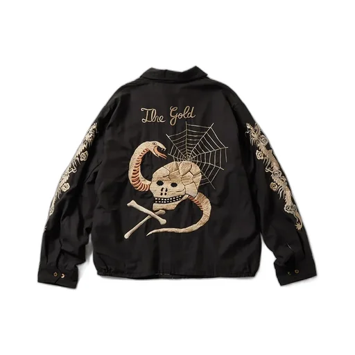 Skull Jacket Aged Model