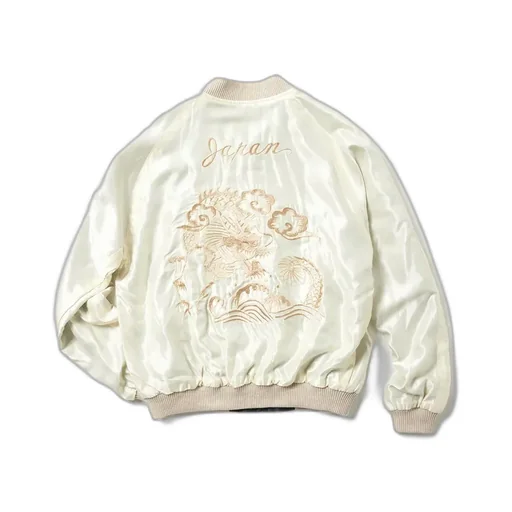 Acetate Souvenir Jacket - Dragon