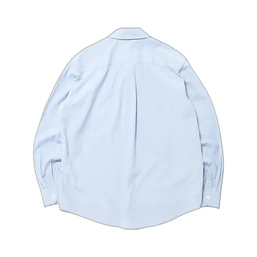 Beyond Shirt - Powder Blue Liquid Poplin