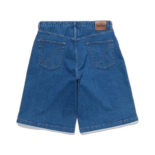 Stretch Denim Buggy Shorts